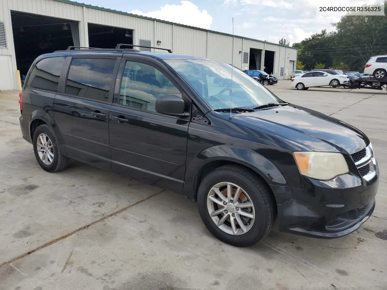 2C4RDGCG5ER356325 2014 Dodge Grand Caravan Sxt