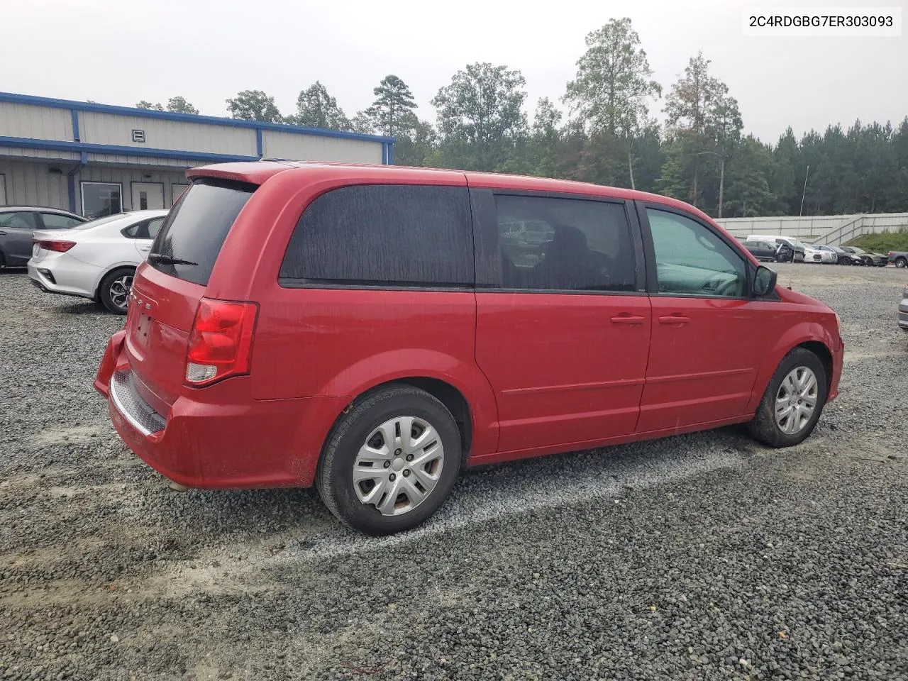 2014 Dodge Grand Caravan Se VIN: 2C4RDGBG7ER303093 Lot: 73555684