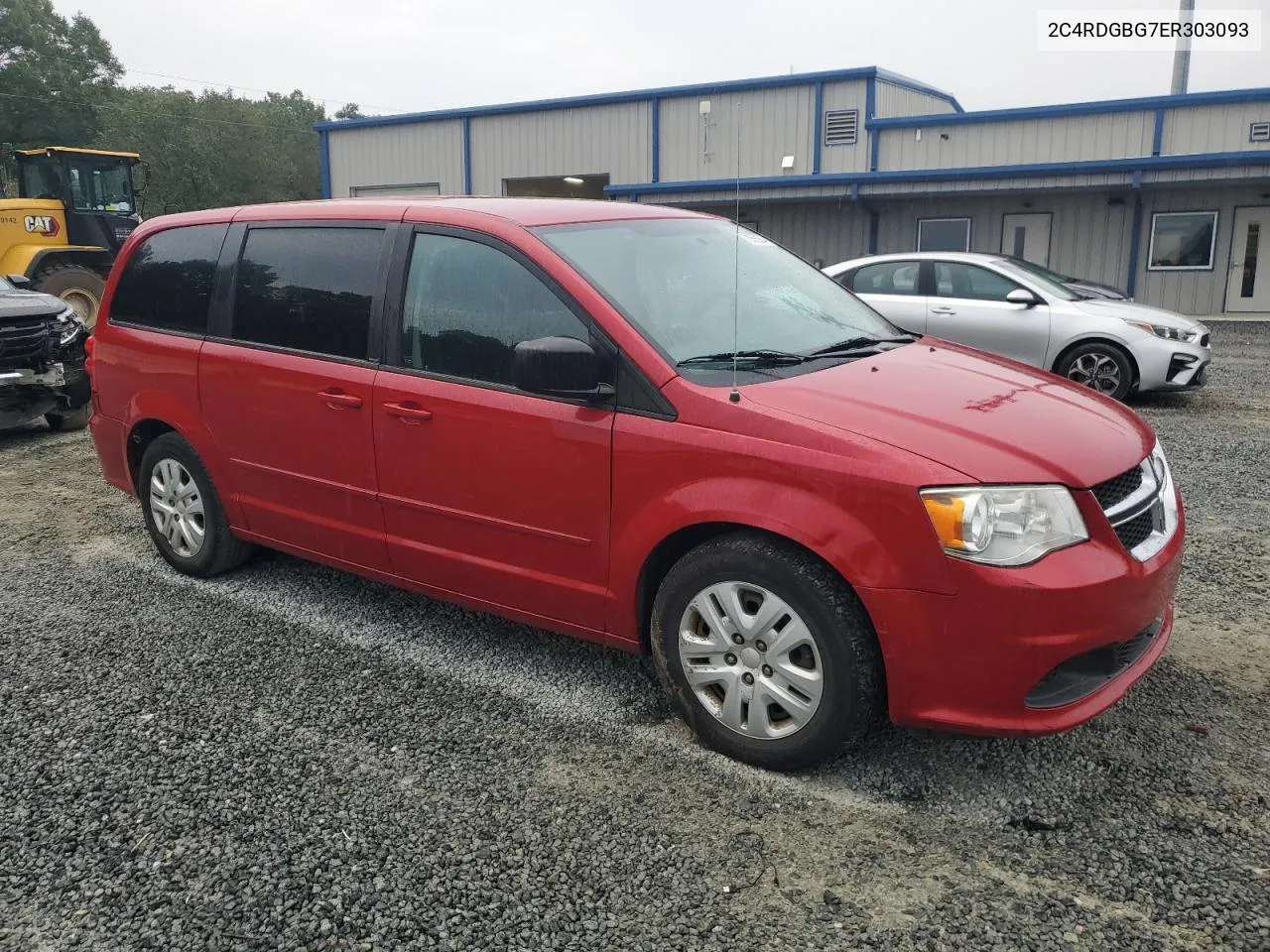 2C4RDGBG7ER303093 2014 Dodge Grand Caravan Se