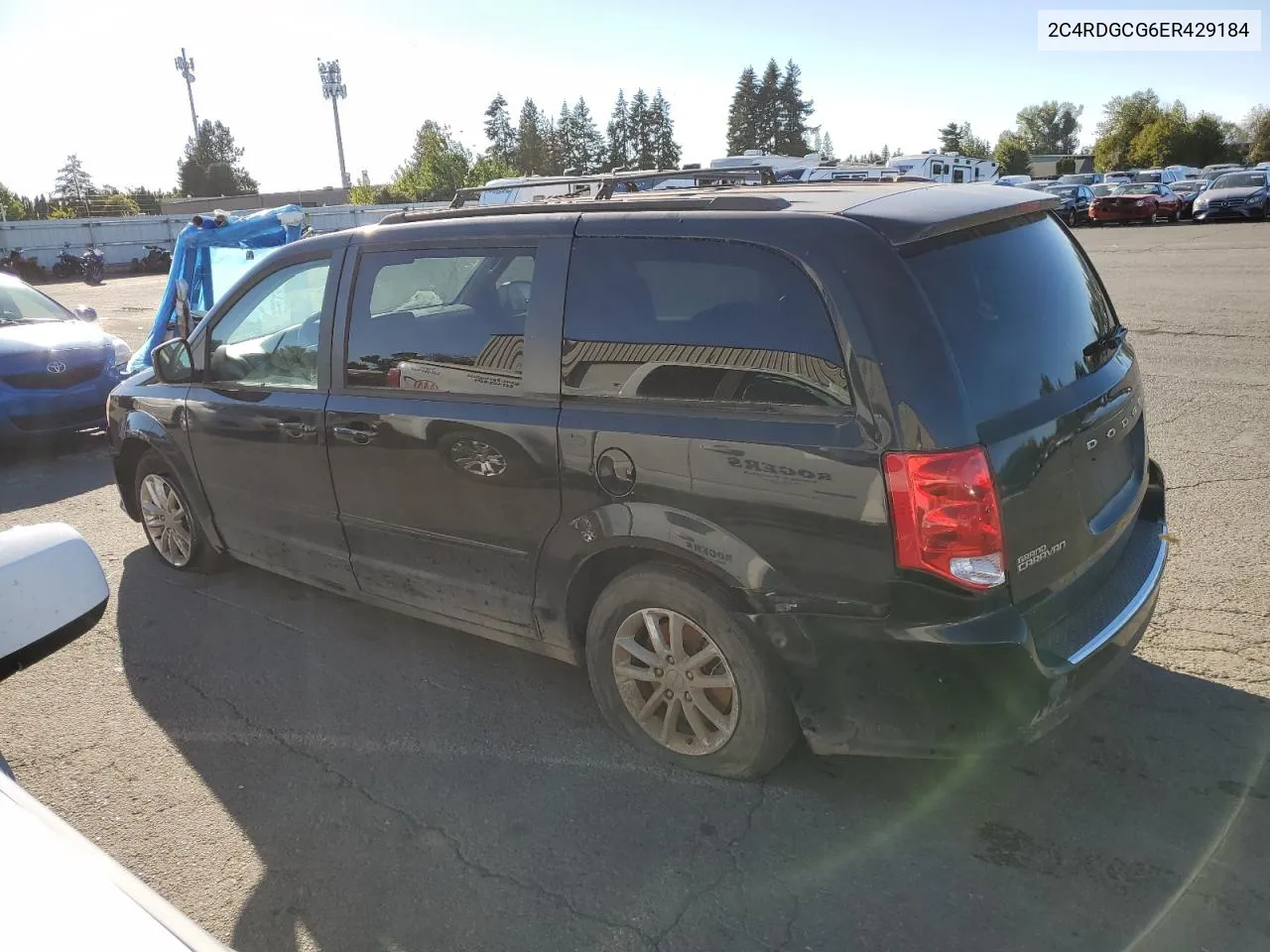 2014 Dodge Grand Caravan Sxt VIN: 2C4RDGCG6ER429184 Lot: 73708604