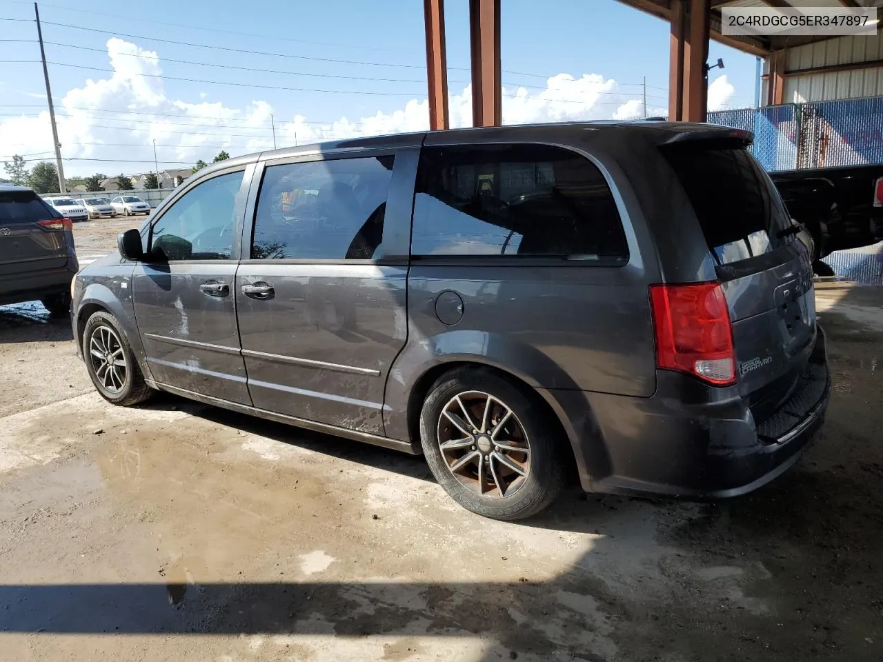 2C4RDGCG5ER347897 2014 Dodge Grand Caravan Sxt