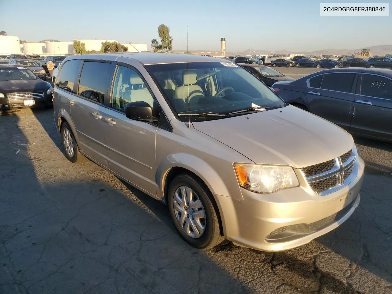 2C4RDGBG8ER380846 2014 Dodge Grand Caravan Se