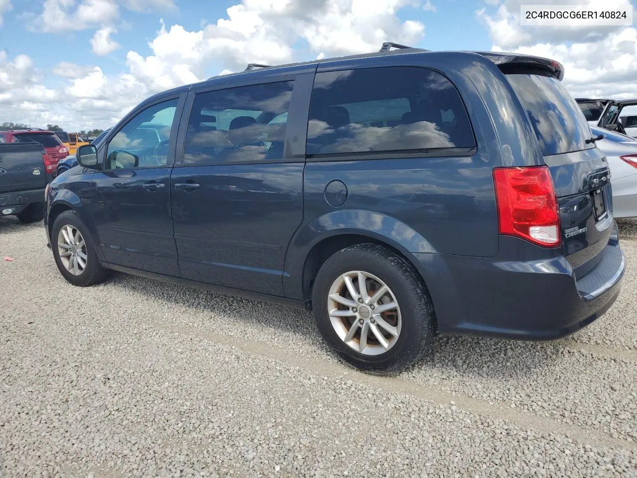 2014 Dodge Grand Caravan Sxt VIN: 2C4RDGCG6ER140824 Lot: 74297844