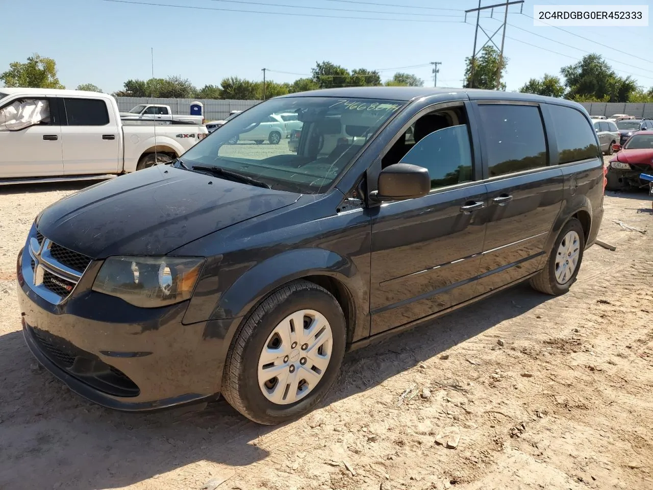 2014 Dodge Grand Caravan Se VIN: 2C4RDGBG0ER452333 Lot: 74668044