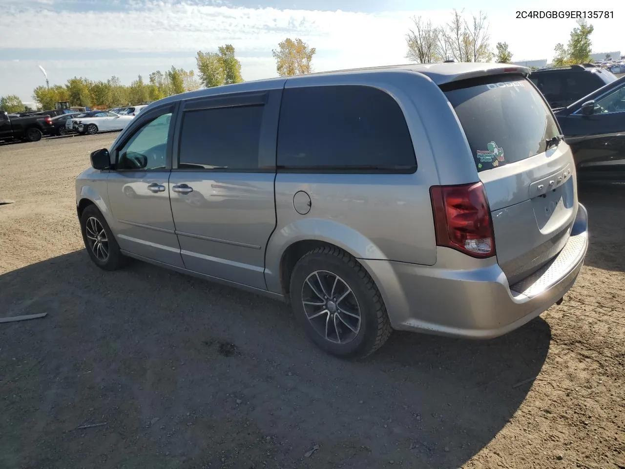 2014 Dodge Grand Caravan Se VIN: 2C4RDGBG9ER135781 Lot: 74741624