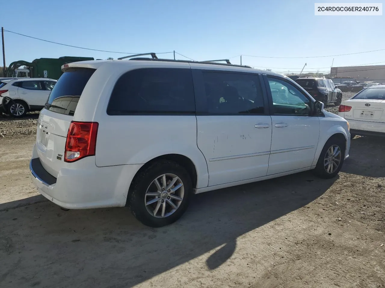 2014 Dodge Grand Caravan Sxt VIN: 2C4RDGCG6ER240776 Lot: 74796174