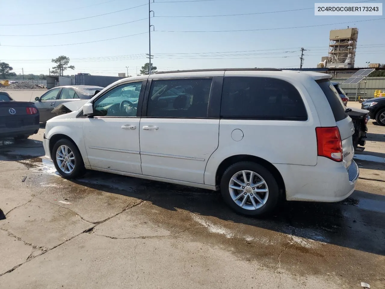 2014 Dodge Grand Caravan Sxt VIN: 2C4RDGCG8ER173243 Lot: 75342824