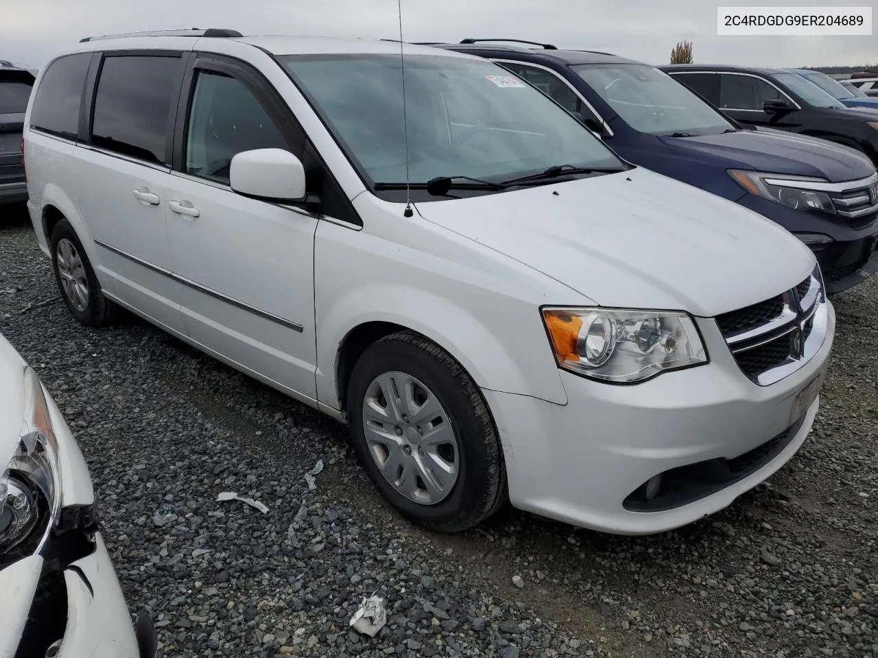 2014 Dodge Grand Caravan Crew VIN: 2C4RDGDG9ER204689 Lot: 75484754