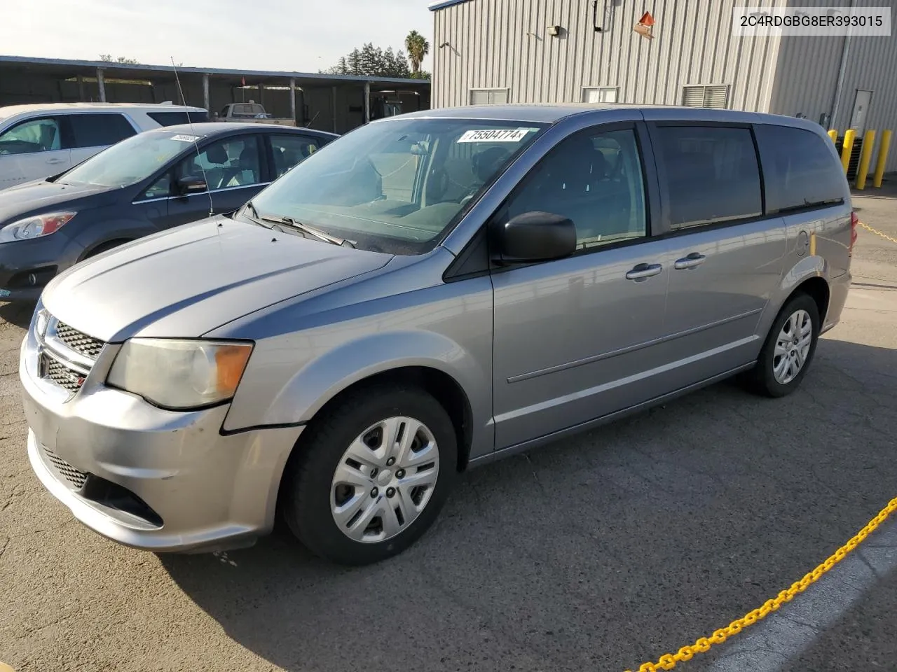 2C4RDGBG8ER393015 2014 Dodge Grand Caravan Se