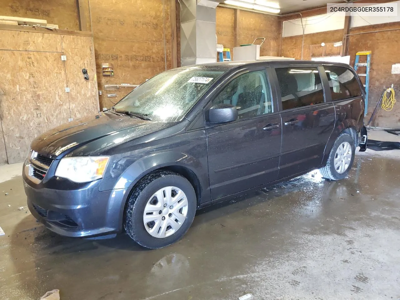 2014 Dodge Grand Caravan Se VIN: 2C4RDGBG0ER355178 Lot: 75627174