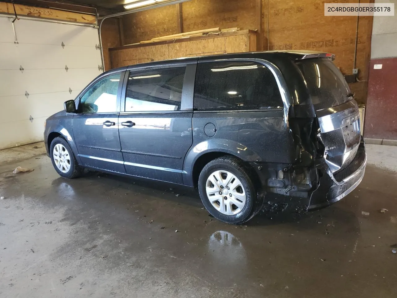 2014 Dodge Grand Caravan Se VIN: 2C4RDGBG0ER355178 Lot: 75627174