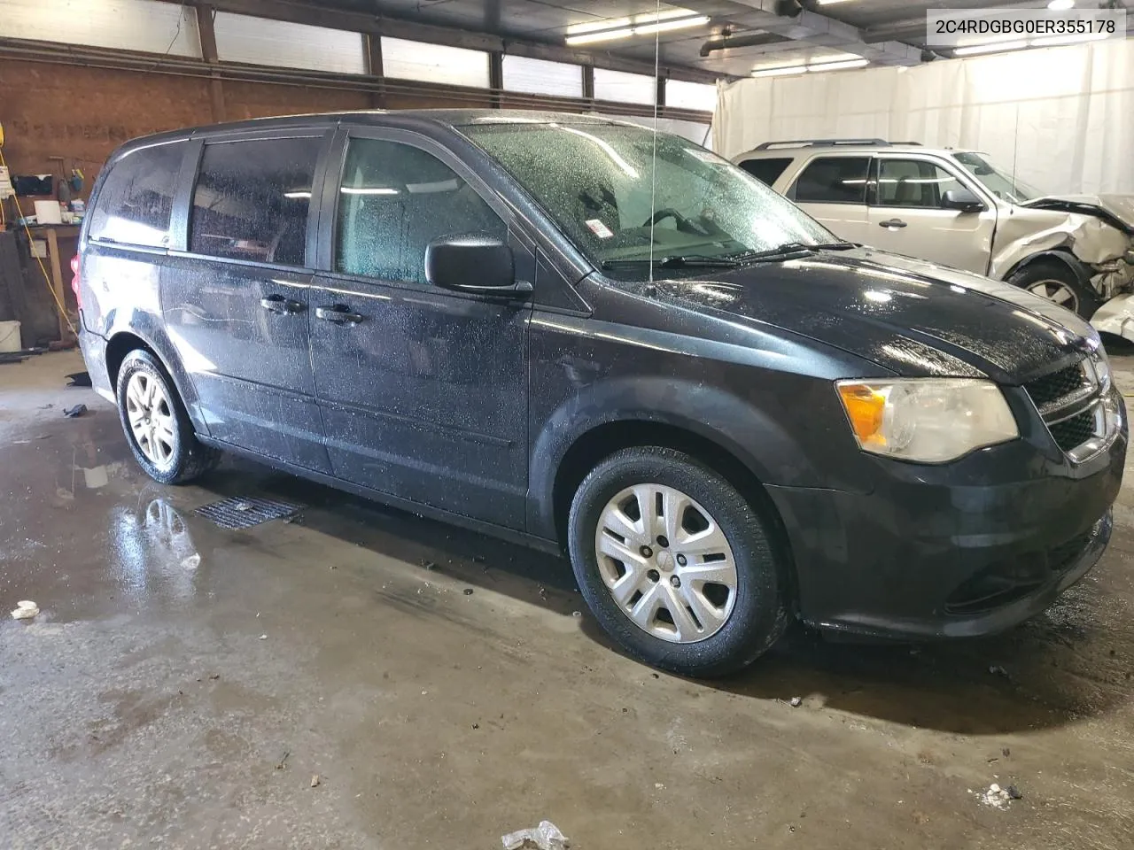 2C4RDGBG0ER355178 2014 Dodge Grand Caravan Se