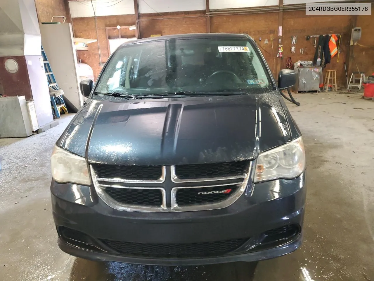 2014 Dodge Grand Caravan Se VIN: 2C4RDGBG0ER355178 Lot: 75627174