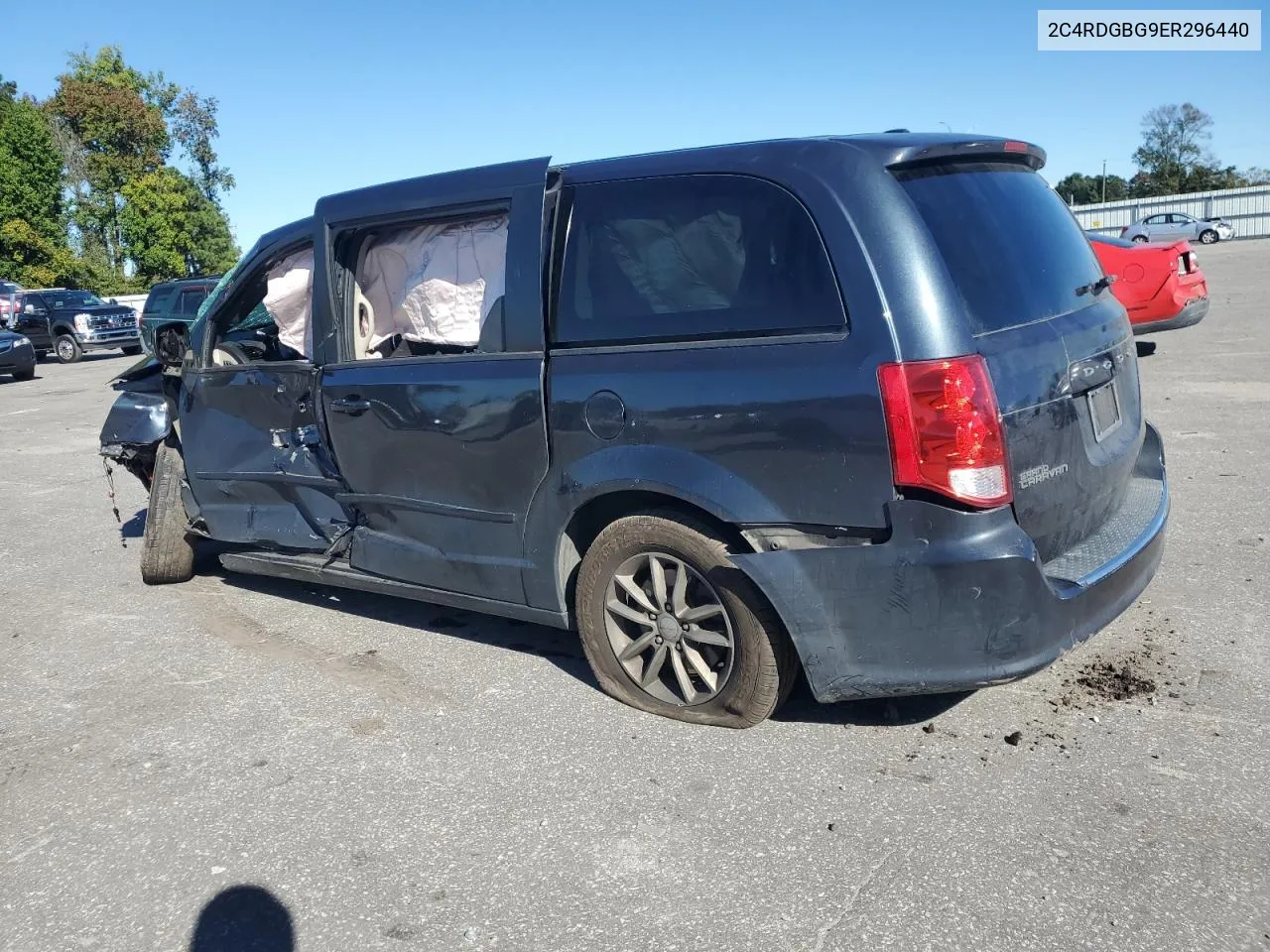 2014 Dodge Grand Caravan Se VIN: 2C4RDGBG9ER296440 Lot: 75665944