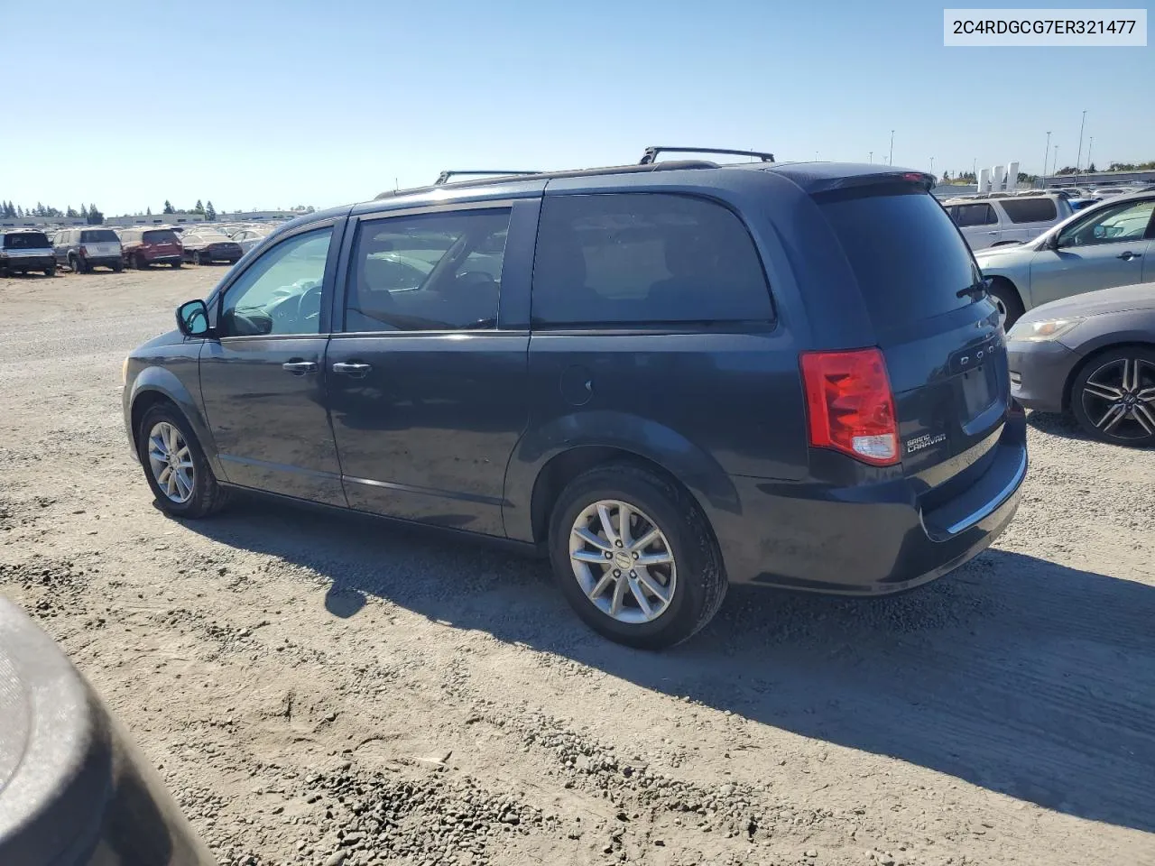 2014 Dodge Grand Caravan Sxt VIN: 2C4RDGCG7ER321477 Lot: 75837174