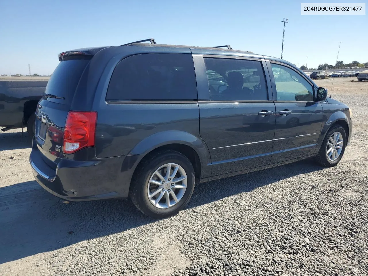 2014 Dodge Grand Caravan Sxt VIN: 2C4RDGCG7ER321477 Lot: 75837174