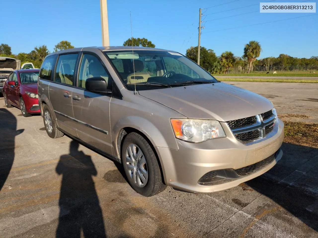 2C4RDGBG8ER313213 2014 Dodge Grand Caravan Se