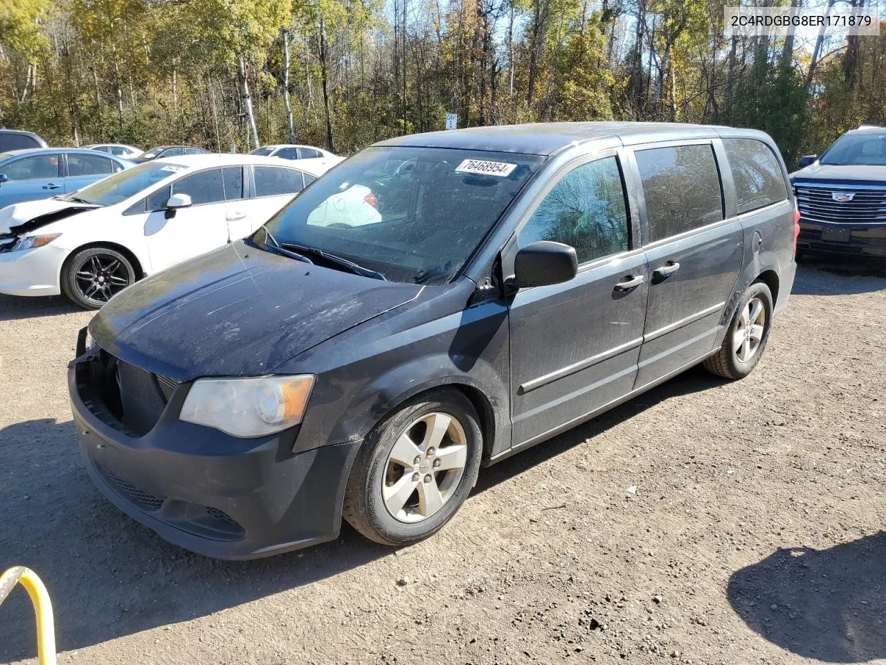 2014 Dodge Grand Caravan Se VIN: 2C4RDGBG8ER171879 Lot: 76468954