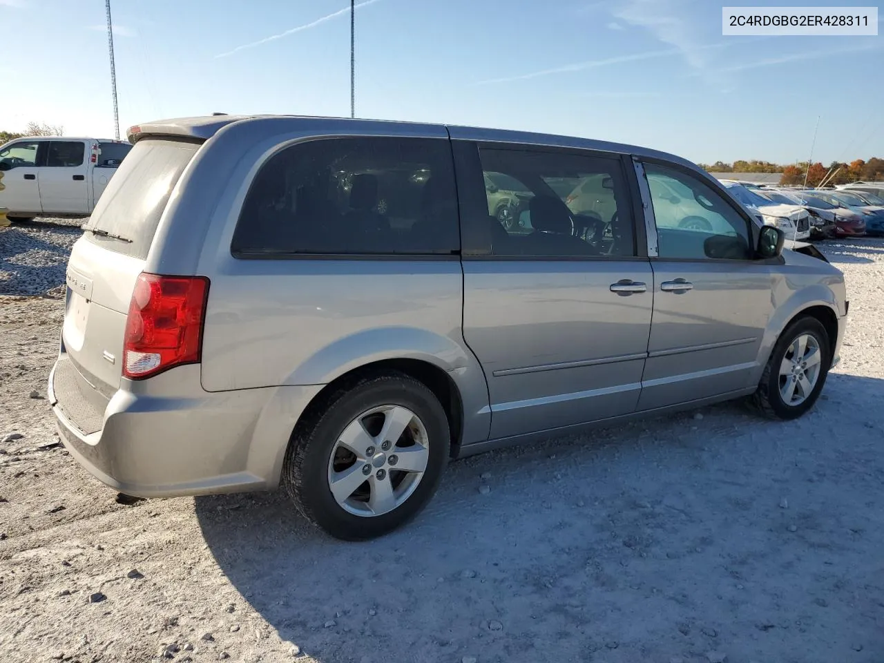 2014 Dodge Grand Caravan Se VIN: 2C4RDGBG2ER428311 Lot: 76801254