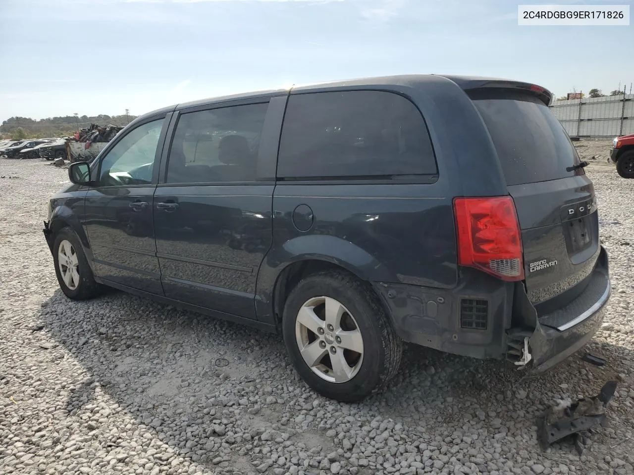 2014 Dodge Grand Caravan Se VIN: 2C4RDGBG9ER171826 Lot: 76874634