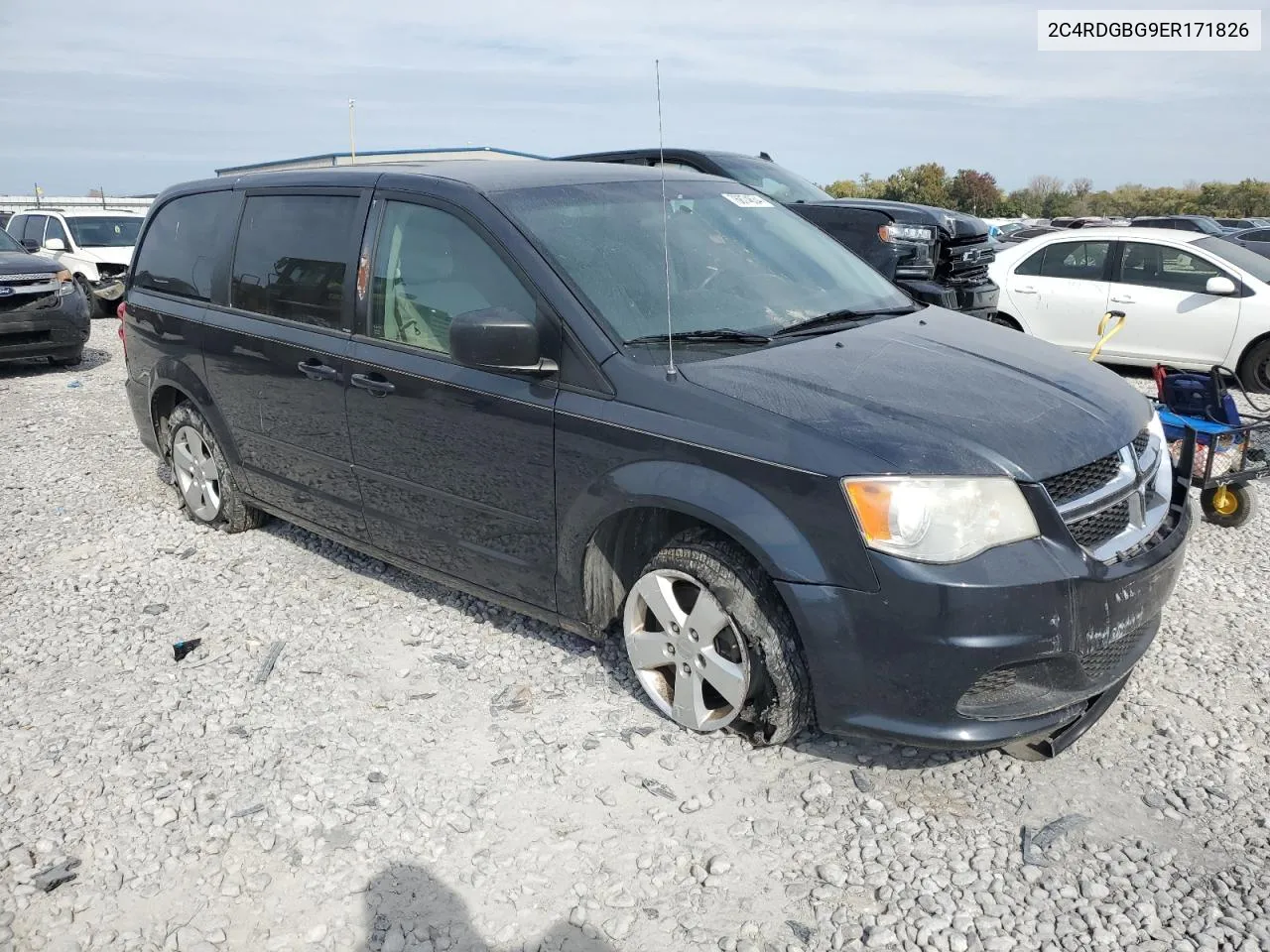 2014 Dodge Grand Caravan Se VIN: 2C4RDGBG9ER171826 Lot: 76874634