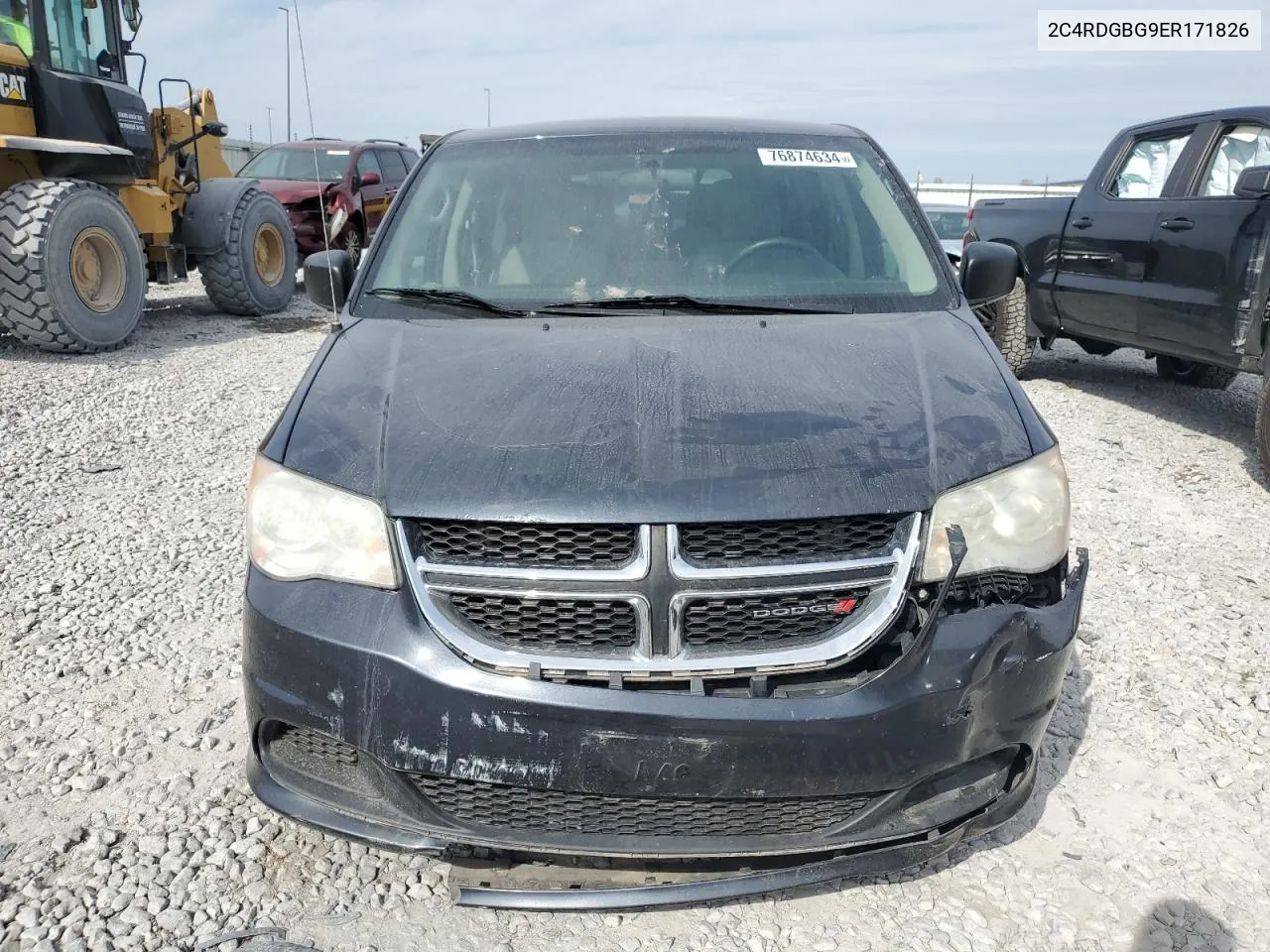 2C4RDGBG9ER171826 2014 Dodge Grand Caravan Se