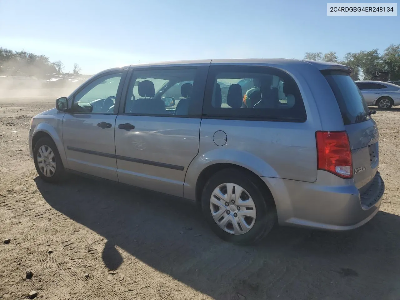 2C4RDGBG4ER248134 2014 Dodge Grand Caravan Se