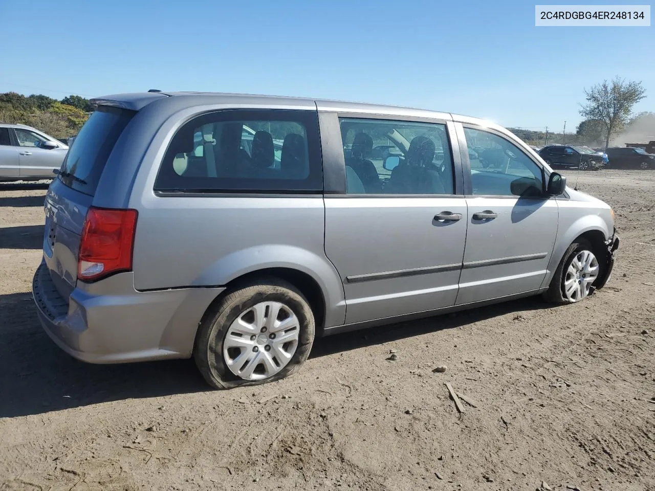 2014 Dodge Grand Caravan Se VIN: 2C4RDGBG4ER248134 Lot: 76956854