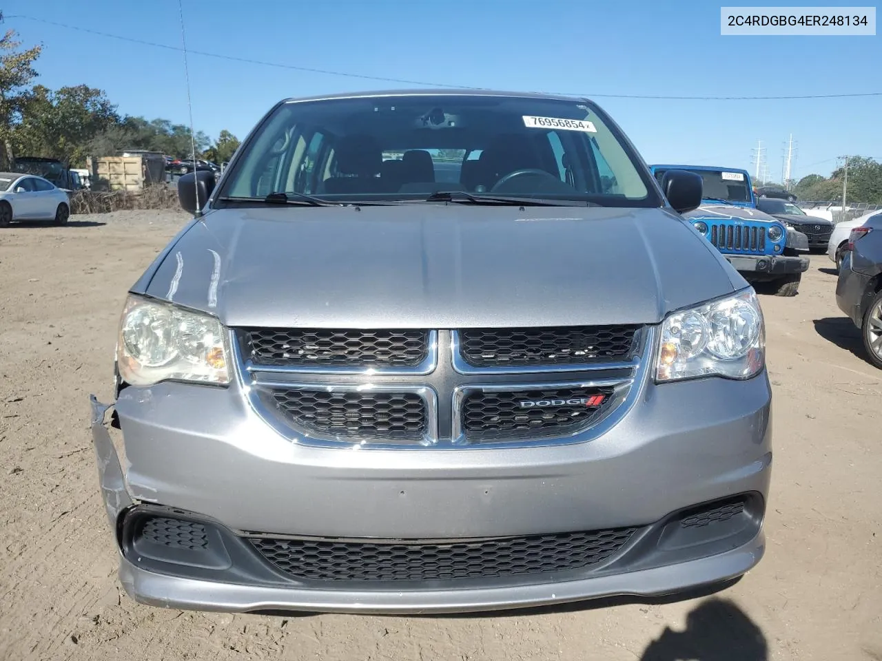 2014 Dodge Grand Caravan Se VIN: 2C4RDGBG4ER248134 Lot: 76956854