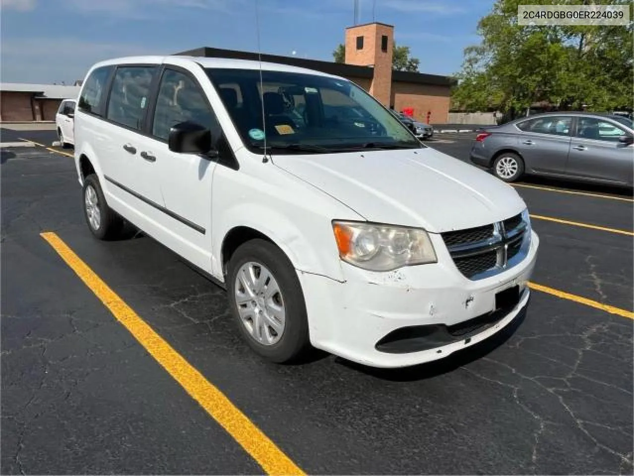 2014 Dodge Grand Caravan Se VIN: 2C4RDGBG0ER224039 Lot: 77004094