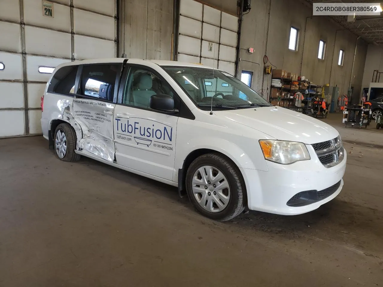 2014 Dodge Grand Caravan Se VIN: 2C4RDGBG8ER380569 Lot: 77122394