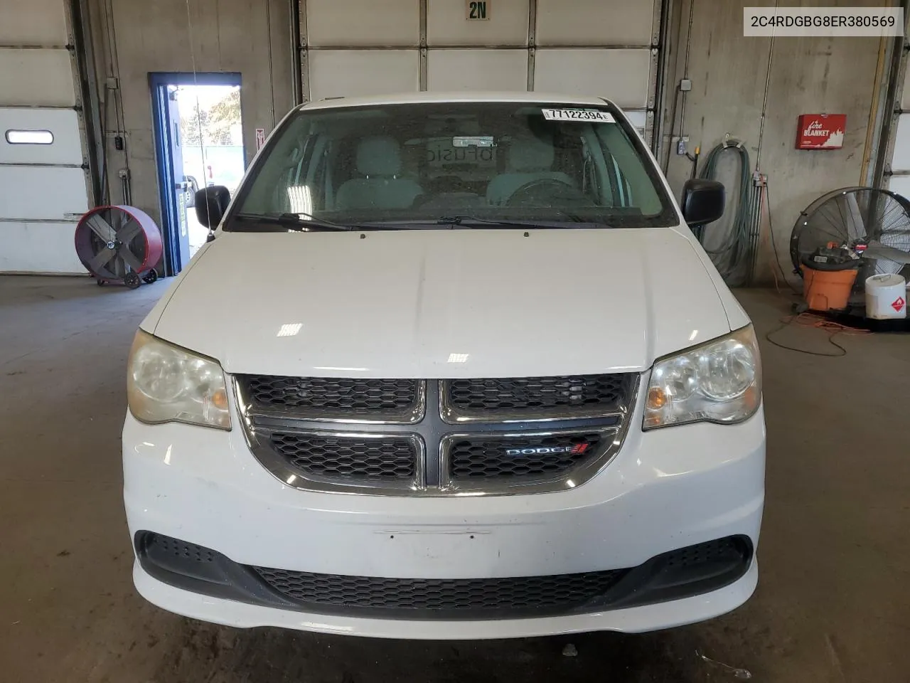 2014 Dodge Grand Caravan Se VIN: 2C4RDGBG8ER380569 Lot: 77122394