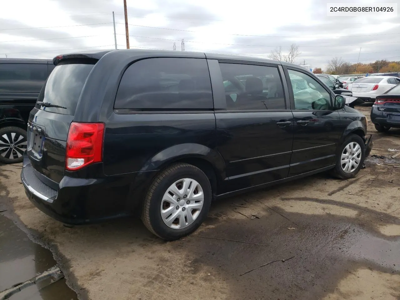 2014 Dodge Grand Caravan Se VIN: 2C4RDGBG8ER104926 Lot: 77165884