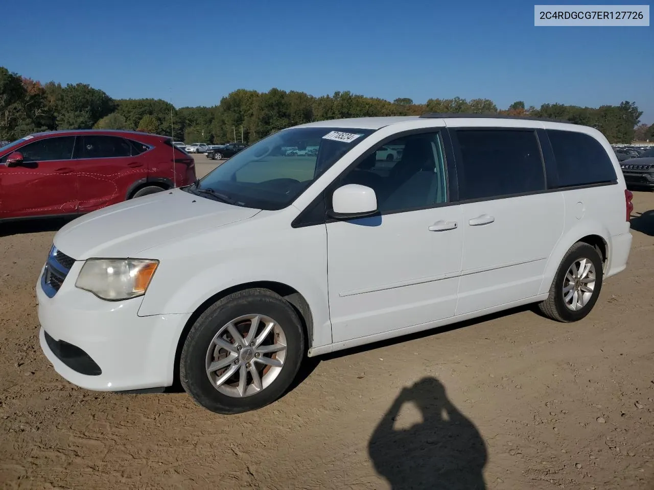 2C4RDGCG7ER127726 2014 Dodge Grand Caravan Sxt