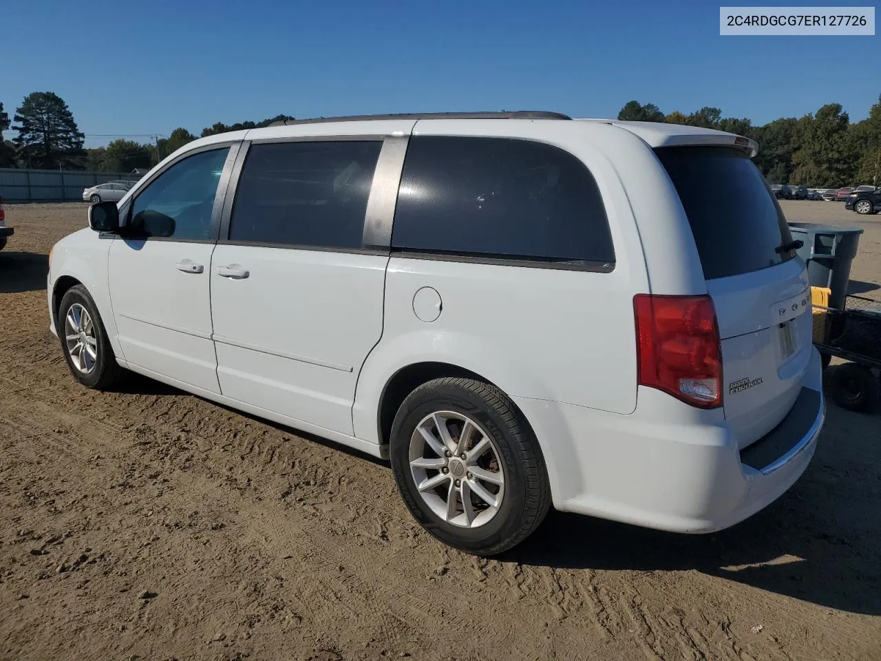 2014 Dodge Grand Caravan Sxt VIN: 2C4RDGCG7ER127726 Lot: 77185234