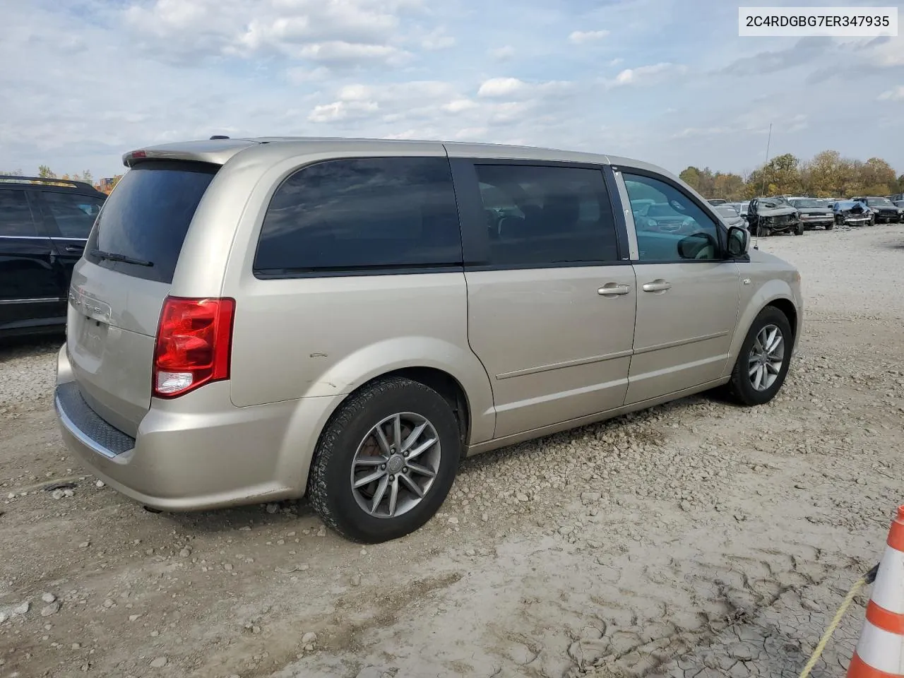 2014 Dodge Grand Caravan Se VIN: 2C4RDGBG7ER347935 Lot: 77346324