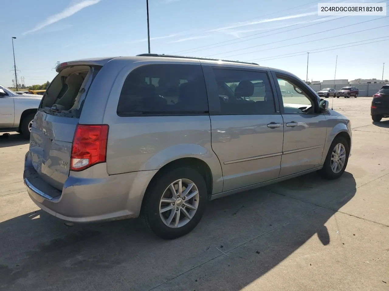 2014 Dodge Grand Caravan Sxt VIN: 2C4RDGCG3ER182108 Lot: 77449144