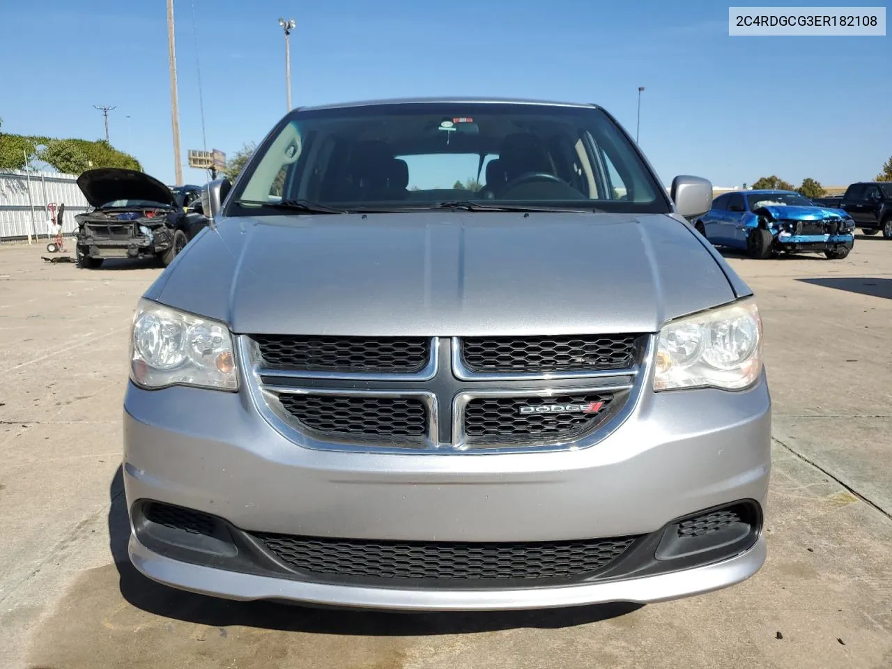 2014 Dodge Grand Caravan Sxt VIN: 2C4RDGCG3ER182108 Lot: 77449144