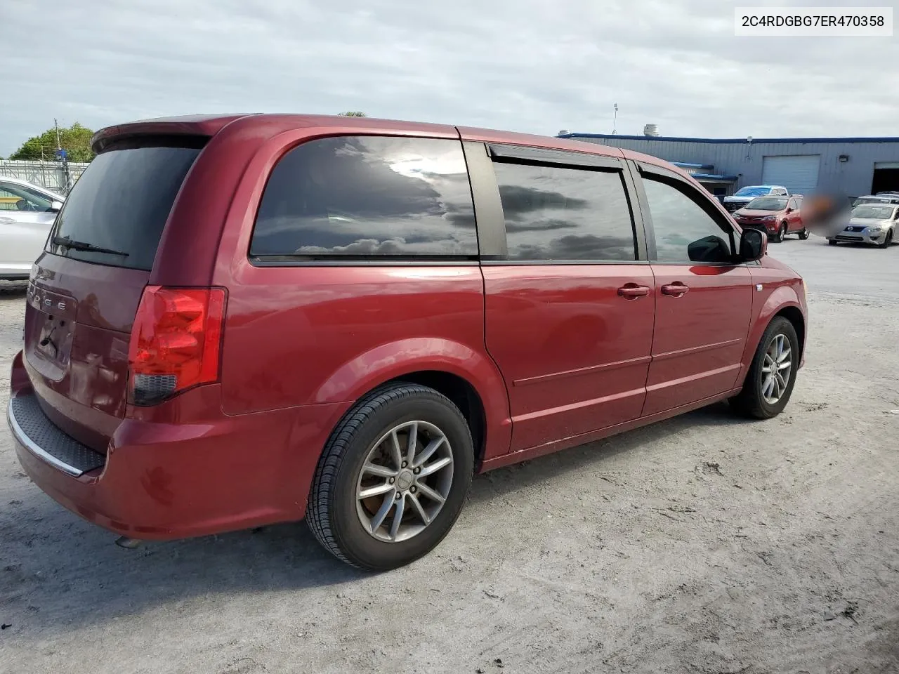 2014 Dodge Grand Caravan Se VIN: 2C4RDGBG7ER470358 Lot: 77456104