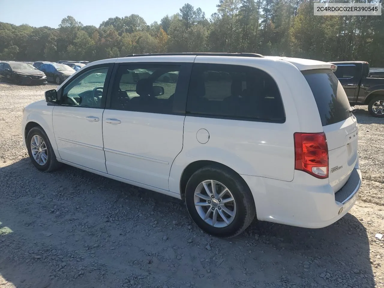 2014 Dodge Grand Caravan Sxt VIN: 2C4RDGCG2ER390545 Lot: 77531784