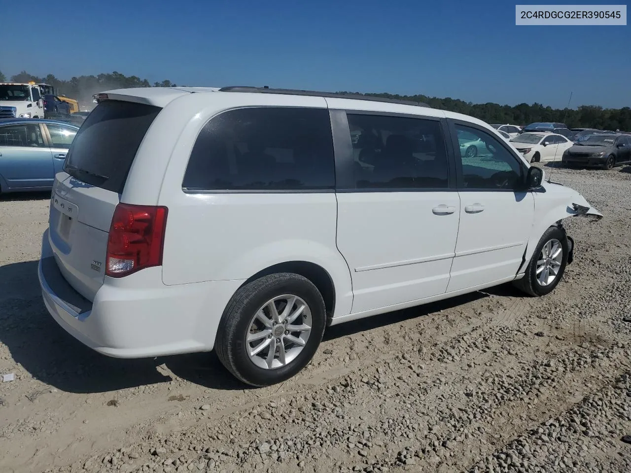 2014 Dodge Grand Caravan Sxt VIN: 2C4RDGCG2ER390545 Lot: 77531784