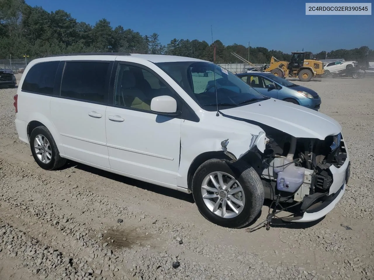 2014 Dodge Grand Caravan Sxt VIN: 2C4RDGCG2ER390545 Lot: 77531784