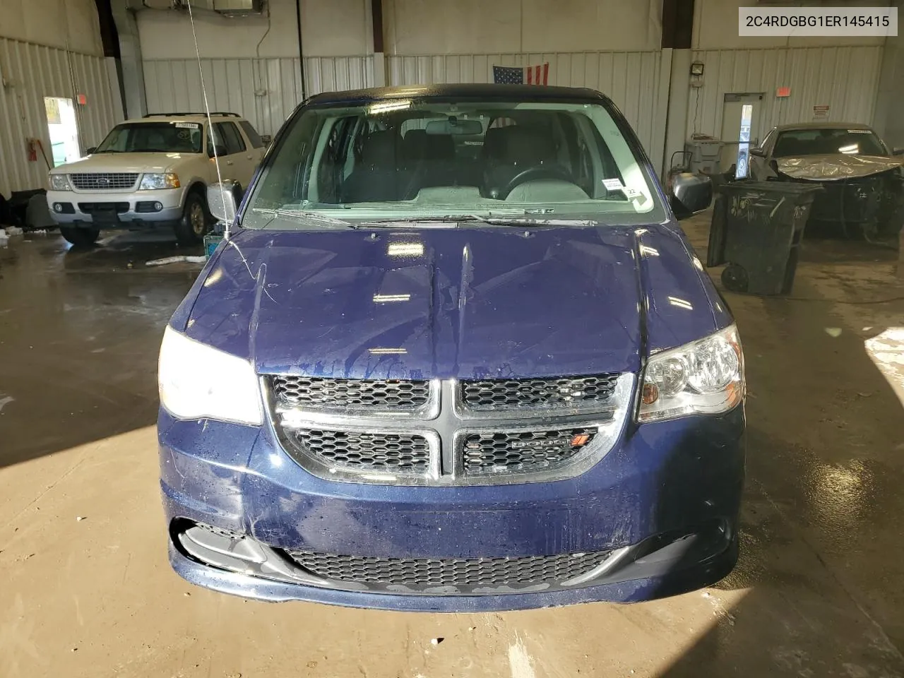 2014 Dodge Grand Caravan Se VIN: 2C4RDGBG1ER145415 Lot: 77681364