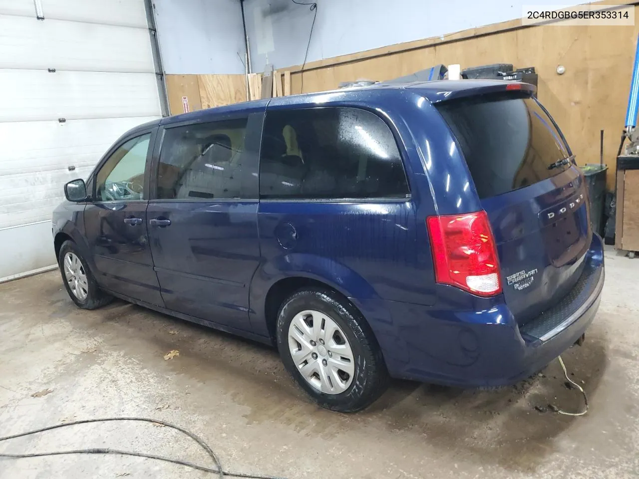 2014 Dodge Grand Caravan Se VIN: 2C4RDGBG5ER353314 Lot: 77784894