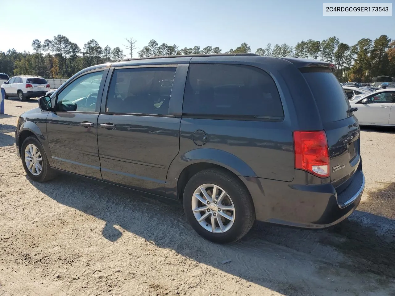 2014 Dodge Grand Caravan Sxt VIN: 2C4RDGCG9ER173543 Lot: 77791674