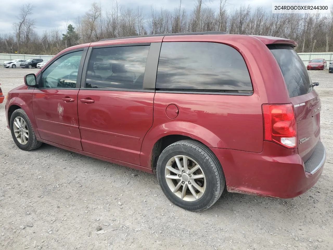 2014 Dodge Grand Caravan Sxt VIN: 2C4RDGCGXER244300 Lot: 78015364