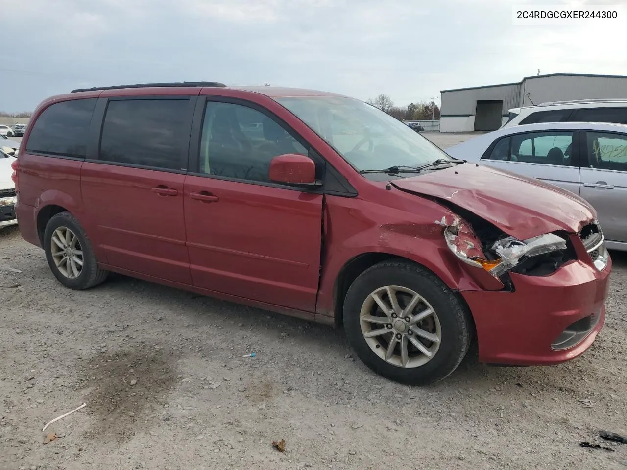 2014 Dodge Grand Caravan Sxt VIN: 2C4RDGCGXER244300 Lot: 78015364