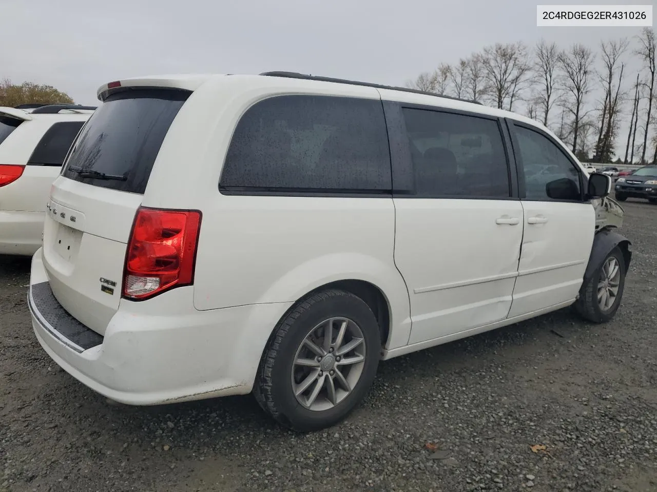 2014 Dodge Grand Caravan R/T VIN: 2C4RDGEG2ER431026 Lot: 78105584