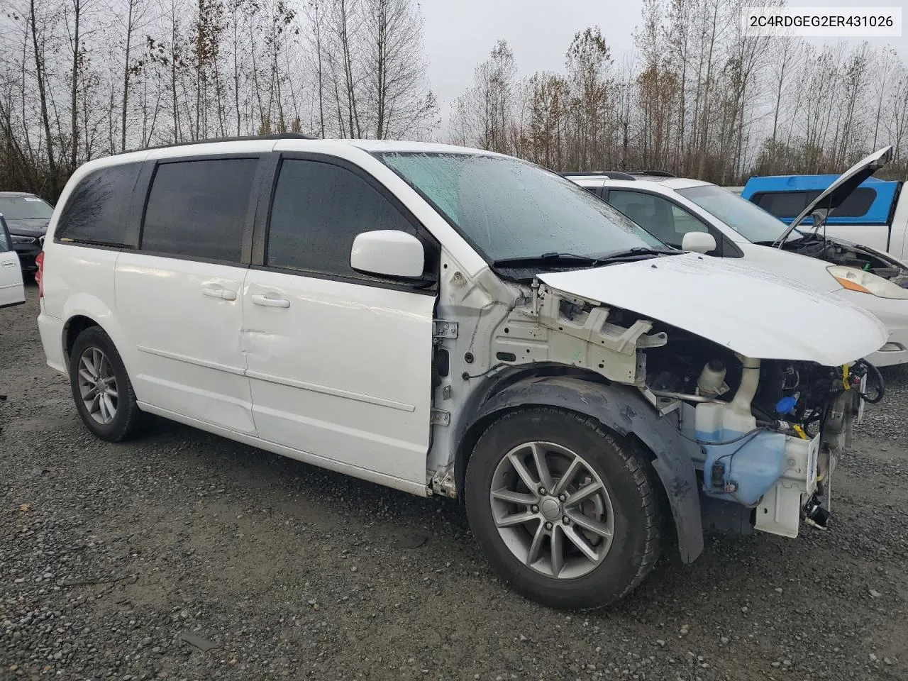 2014 Dodge Grand Caravan R/T VIN: 2C4RDGEG2ER431026 Lot: 78105584