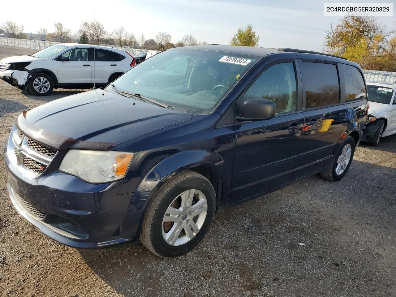 2014 Dodge Grand Caravan Se VIN: 2C4RDGBG5ER320829 Lot: 78256824